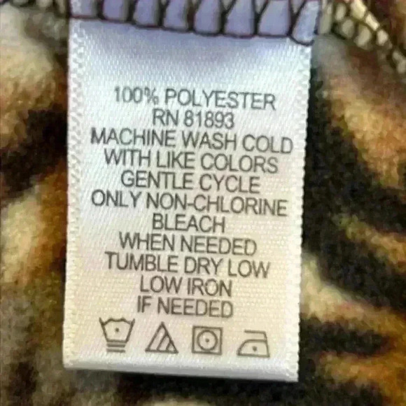 Isaac Mizrahi Live! Jacket Women’s Size Medium Floral Fleece Zip Front Bomber - Picture 5 of 8